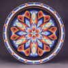 Blue Beaded Mandala
